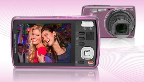 KODAK EasyShare M580 (cores preto e rosa)